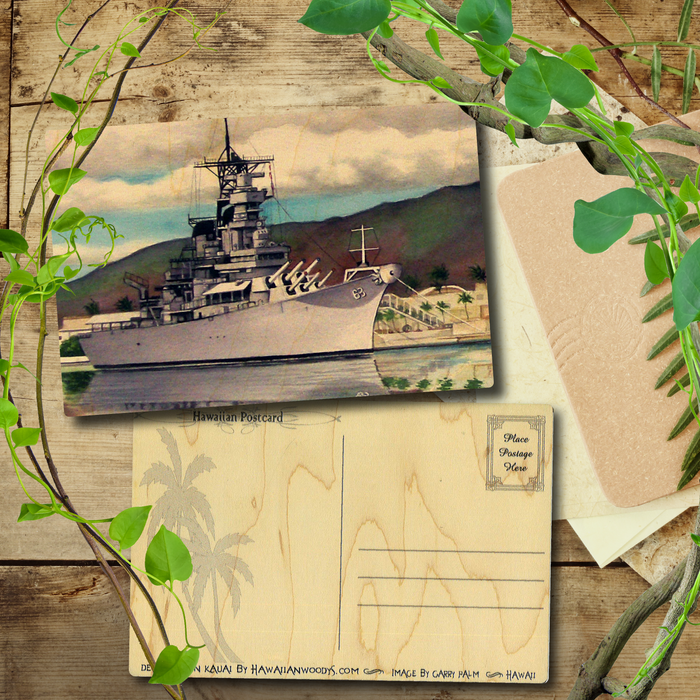 Uss Missouri Postcard