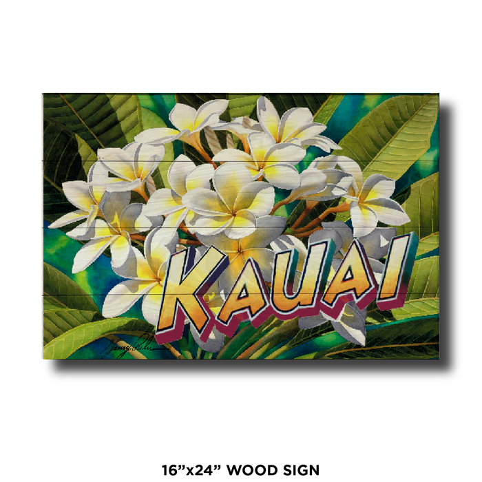 White Plumeria Kauai