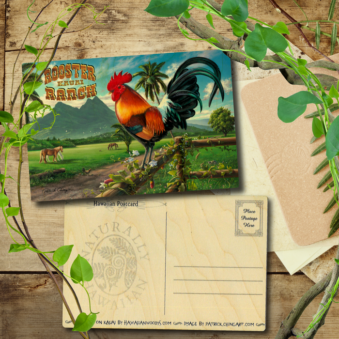 Rooster Ranch Postcard