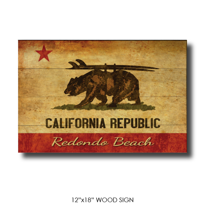 CA Republic Surf Bear Redondo Beach