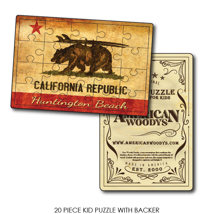 CA Republic Surf Bear Huntington Beach