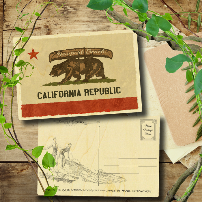 CA Republic Canoe Bear Newport Beach