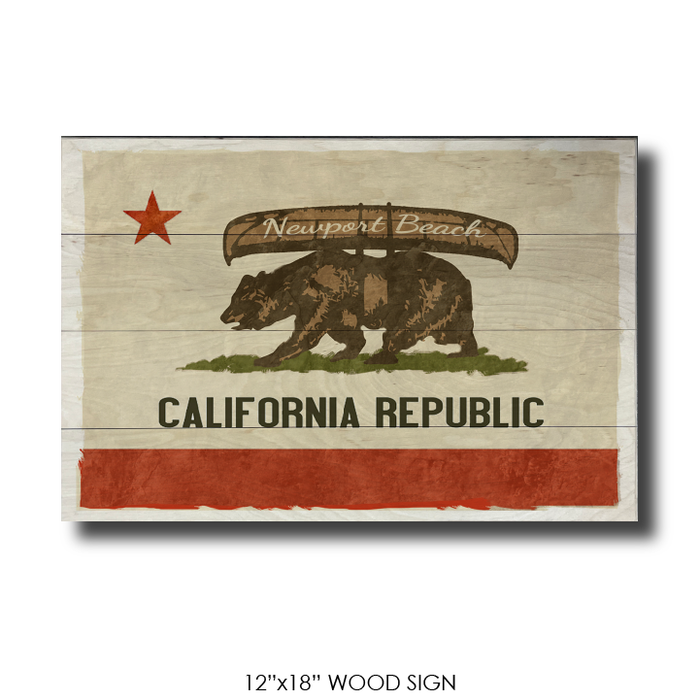CA Republic Canoe Bear Newport Beach