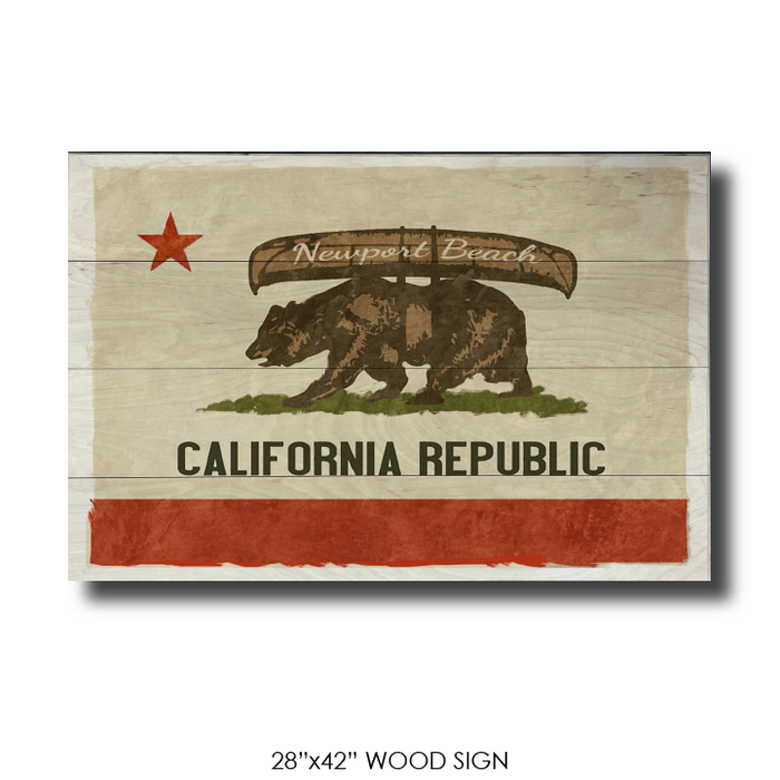 CA Republic Canoe Bear Newport Beach