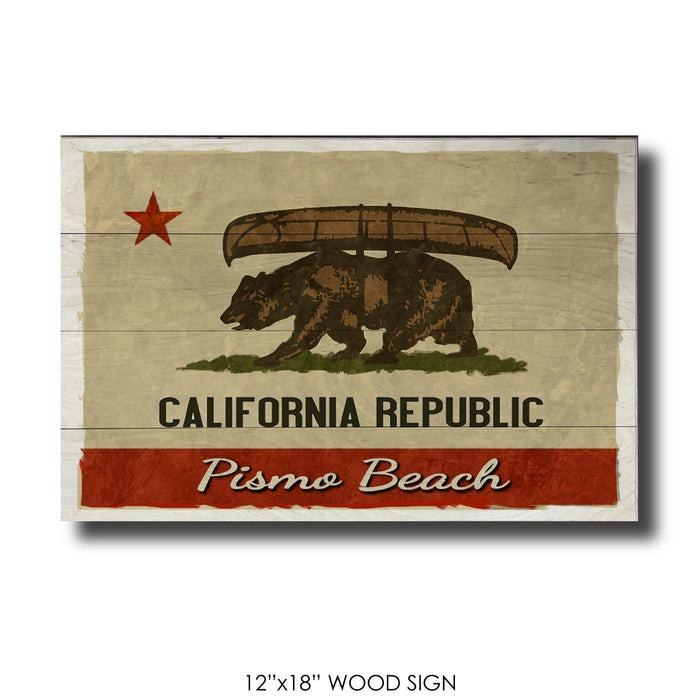 Pismo Beach CA Republic Canoe