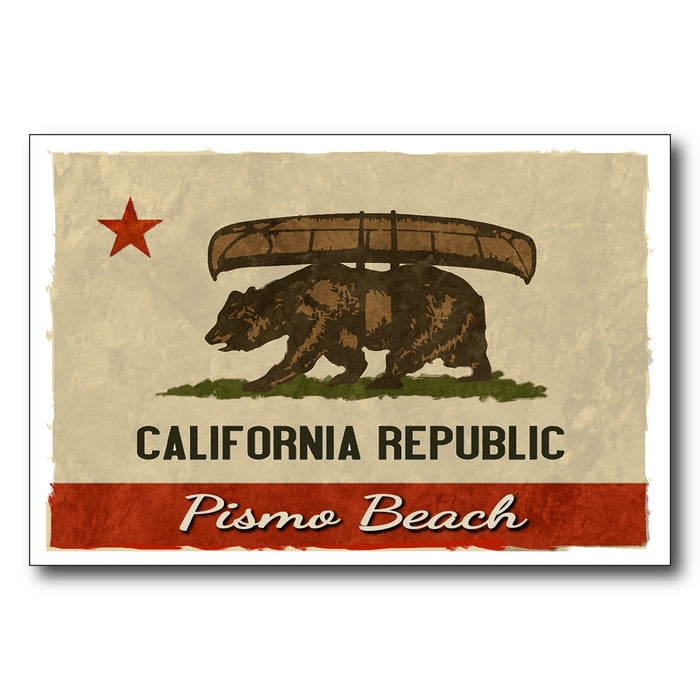 Pismo Beach CA Republic Canoe