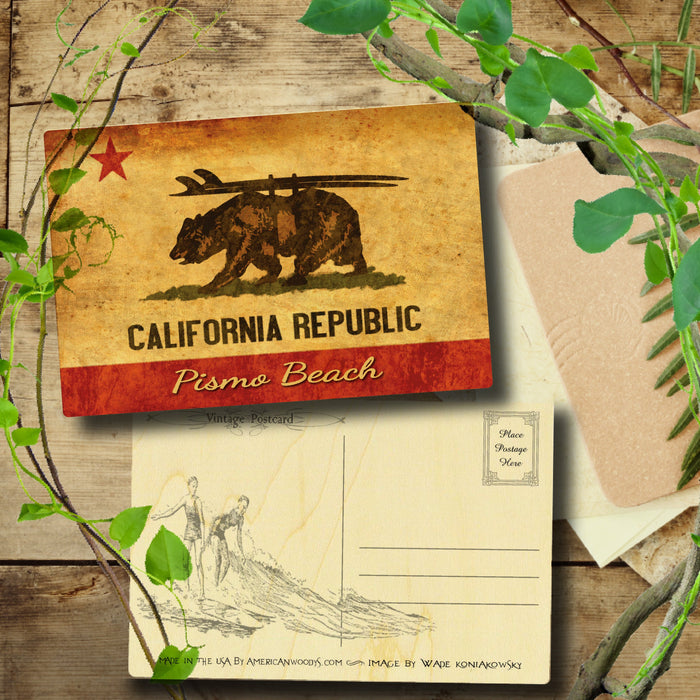 CA Republic Surf Bear Pismo Beach