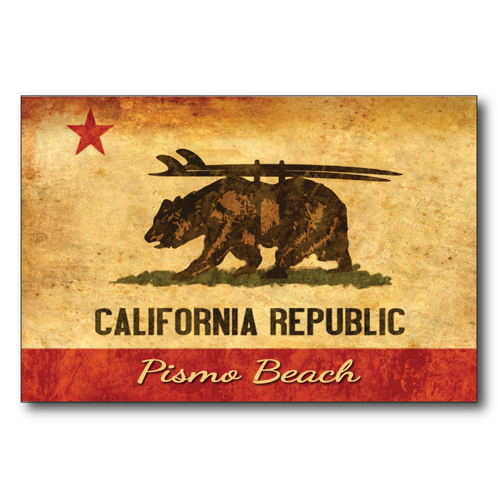 CA Republic Surf Bear Pismo Beach