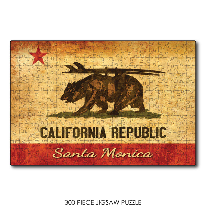 CA Republic Surf Bear Santa Monica