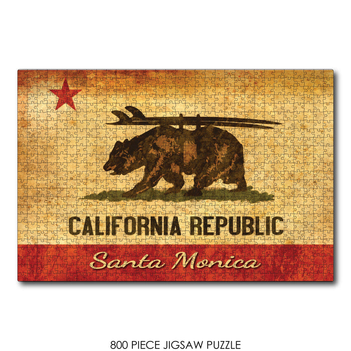 CA Republic Surf Bear Santa Monica