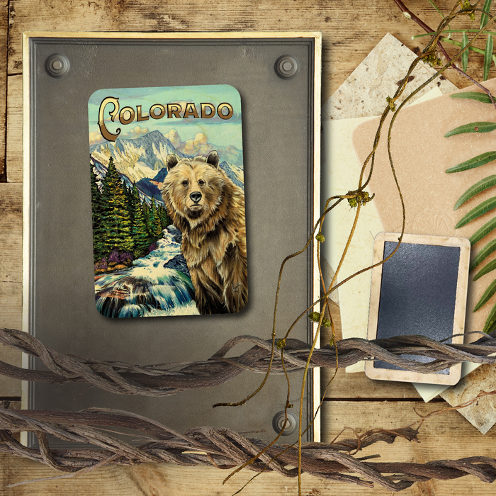 Colorado West Bear Magnet