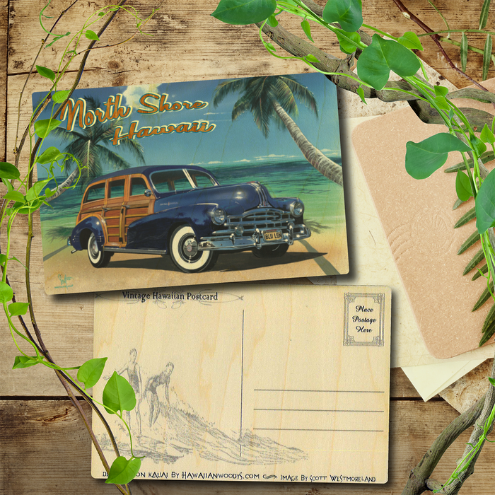 North Shore Buttercup Buick Postcard