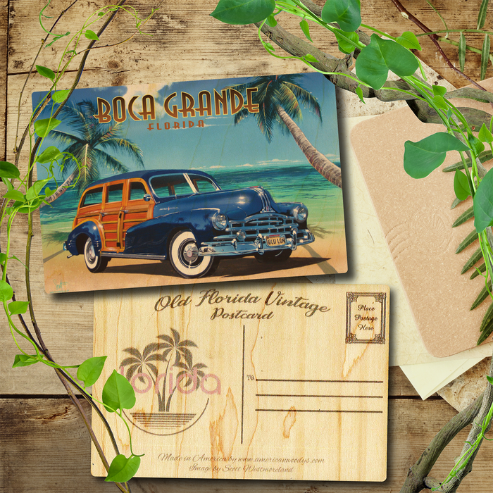 Boca Grande Blue Lagoon Postcard