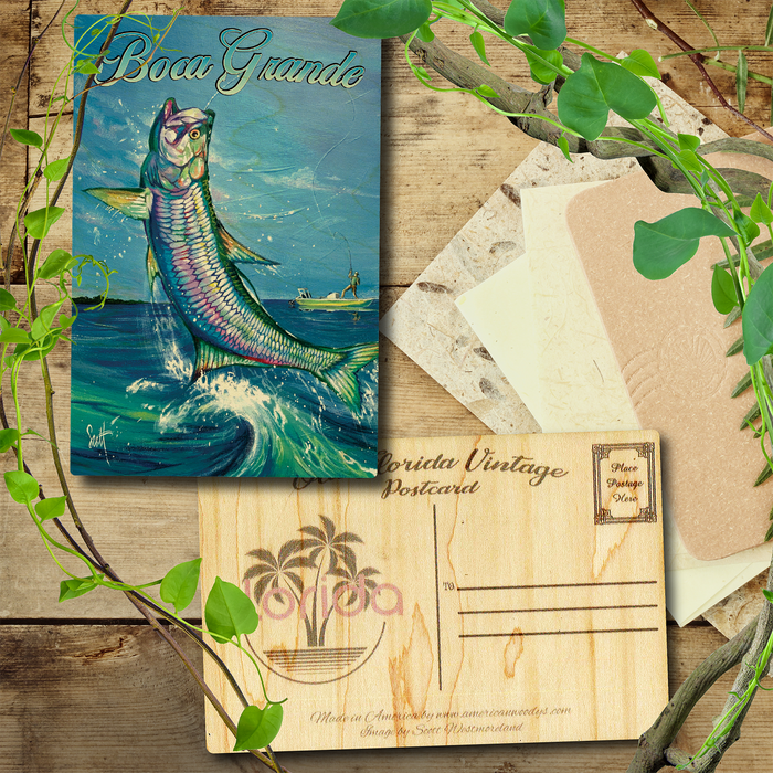 Boca Grande Tarpon Postcard