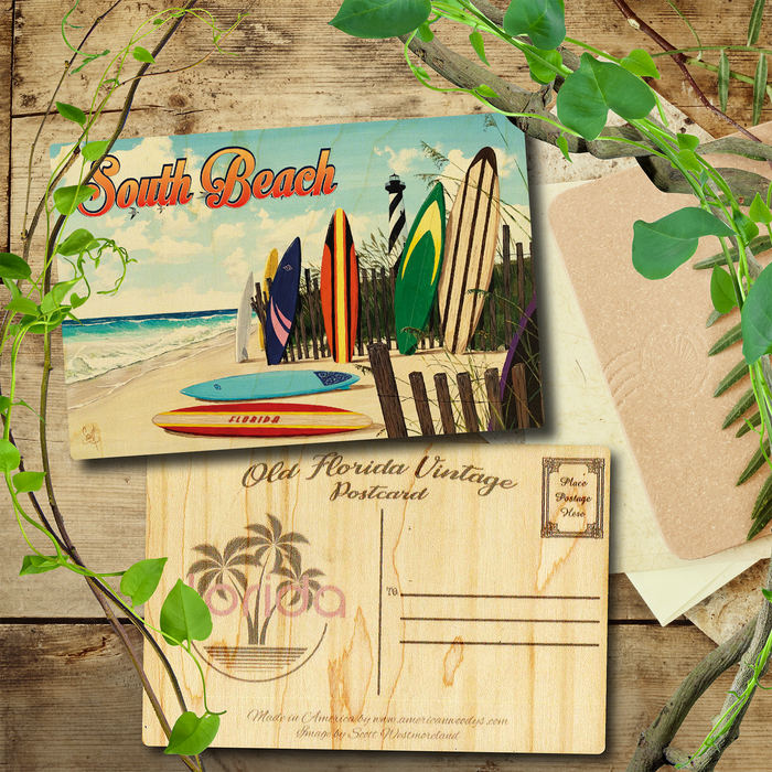 South Beach Journey Postcard