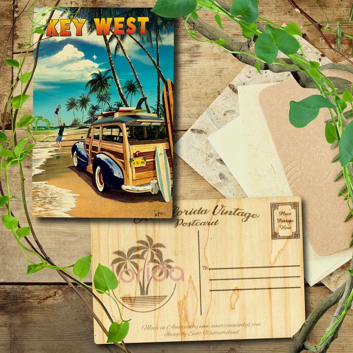 Key West U N Me Postcard