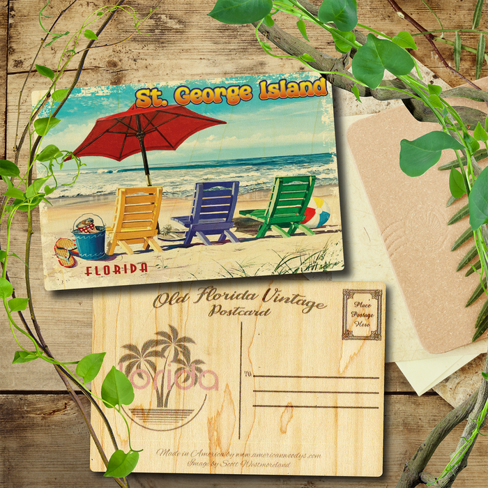 St. George Island Beachy Keen Postcard