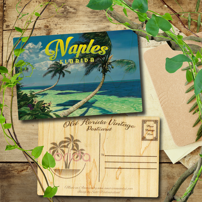 Naples Beconing Palms Postcard