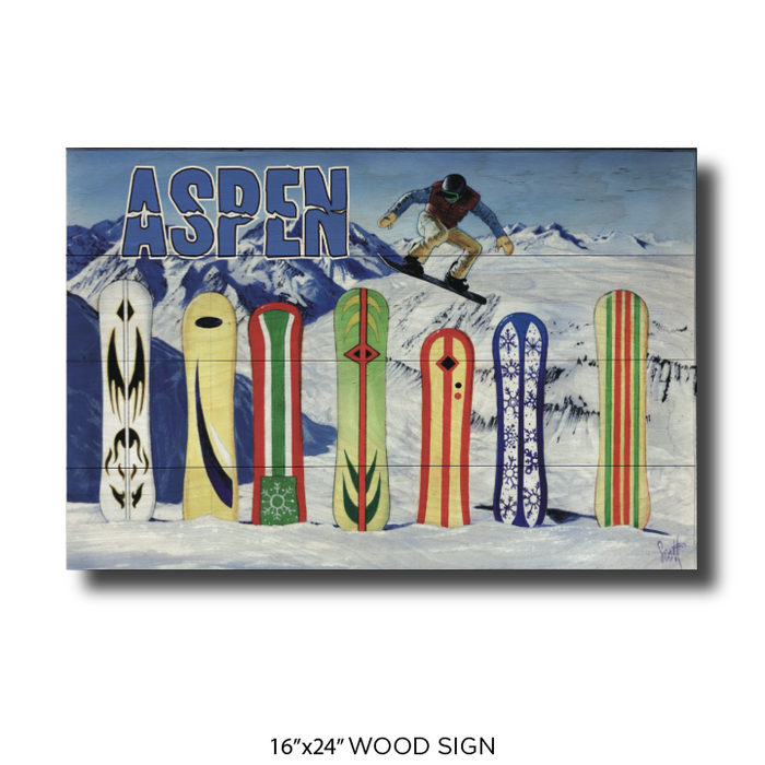 Aspen Snowboard Line Up