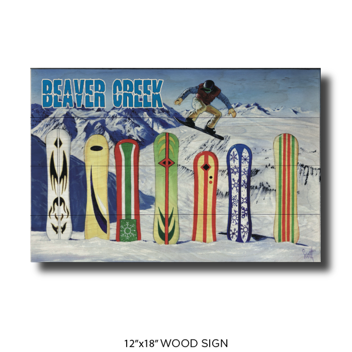 Beaver Creek Snowboard Line Up