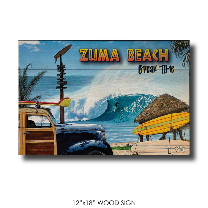 Zuma Beach Break Time