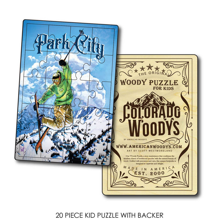 Park City Flying Skier