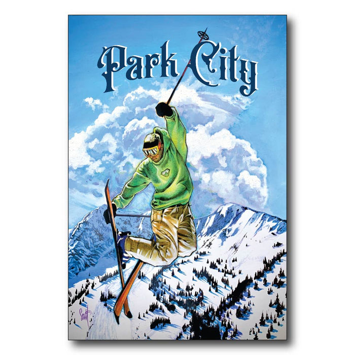 Park City Flying Skier