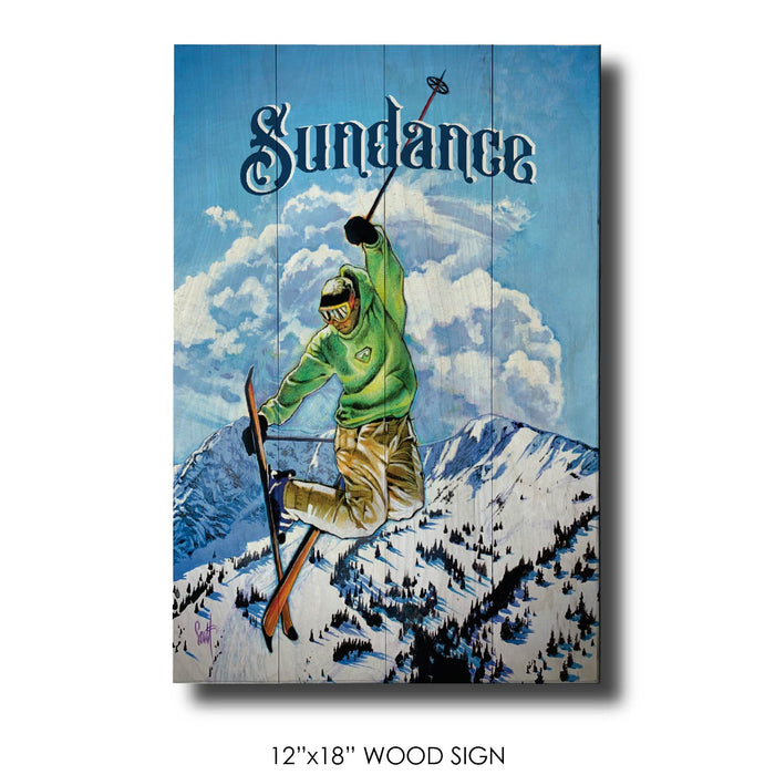 Sundance Flying Skier