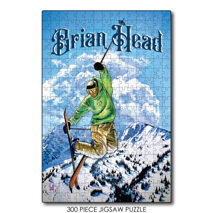 Brian Head Flying Skier