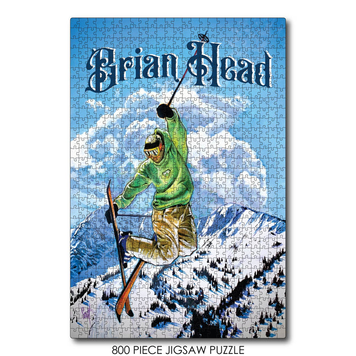 Brian Head Flying Skier