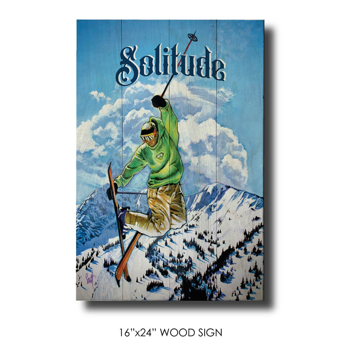 Solitude Flying Skier