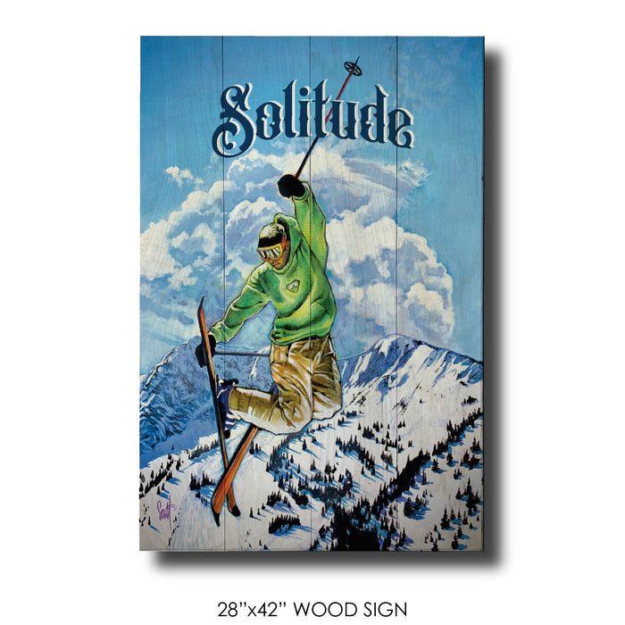 Solitude Flying Skier