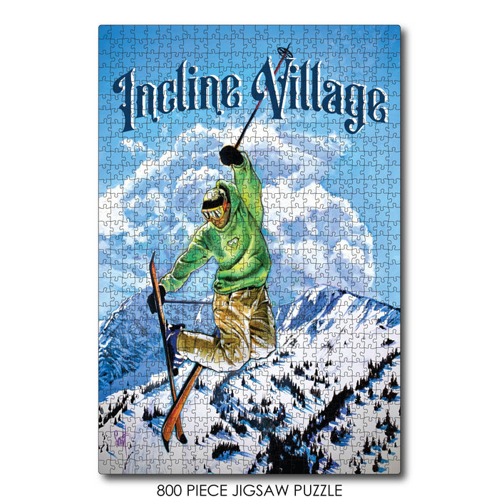 Incline Village Flying Skier
