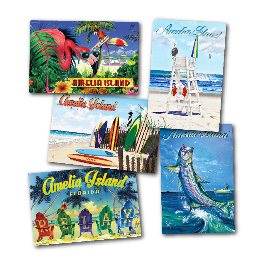 Amelia Island Postcards