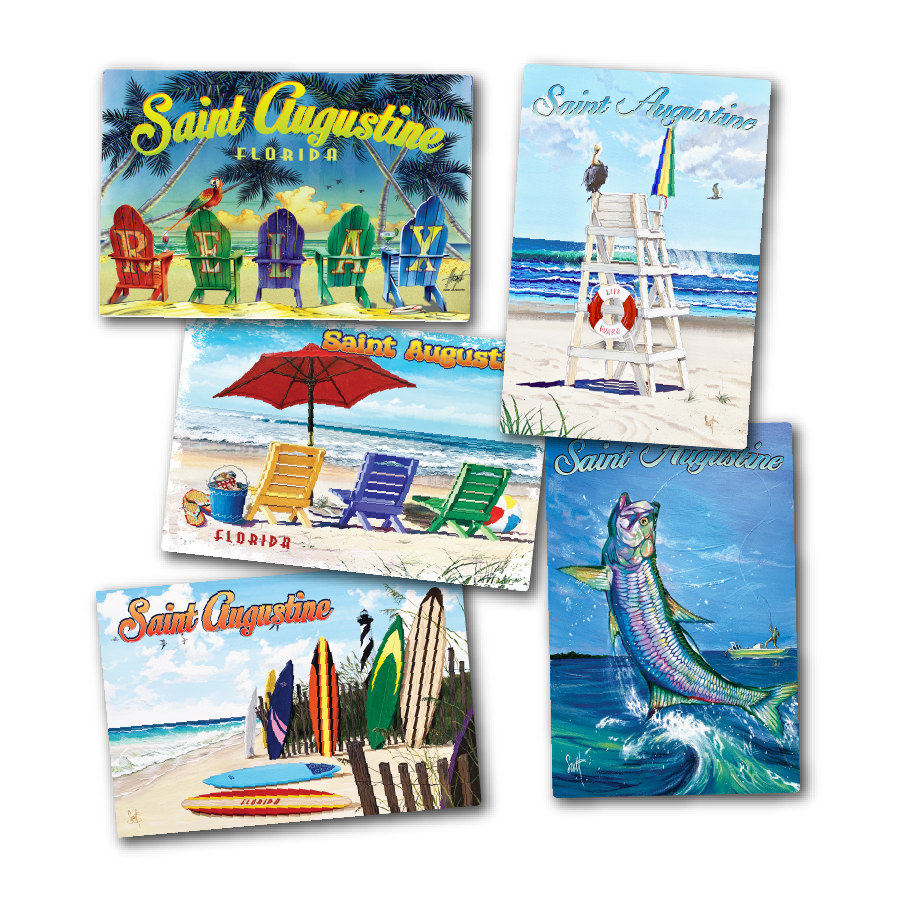 Saint Augustine Postcards