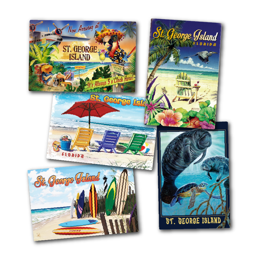 St. George Island Postcards